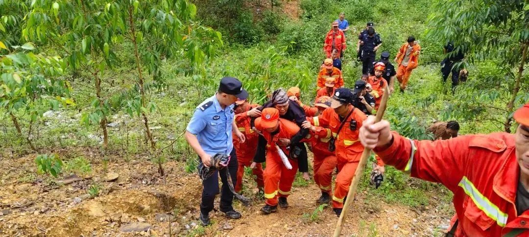 七旬老人在山林中走丢,还带着3岁的孙子…… 七旬老人在山林中走丢,还带着3岁的孙子……