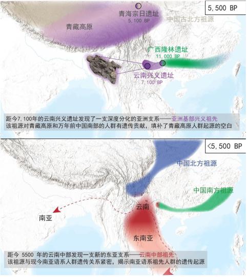 青藏高原“幽灵祖先”和南亚语系族群如何起源？古基因组研究揭秘