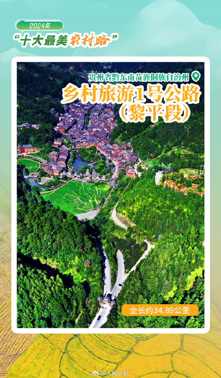 交通部公布2024十大最美农村路 交通部公布2024十大最美农村路