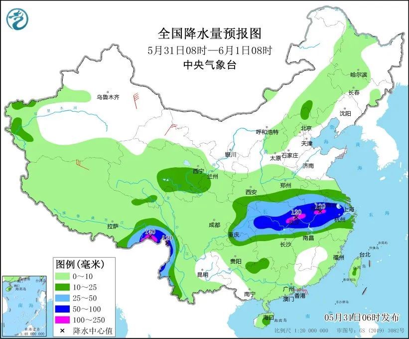 端午期间长江中下游将有较强降雨 东北华北多雷雨天气