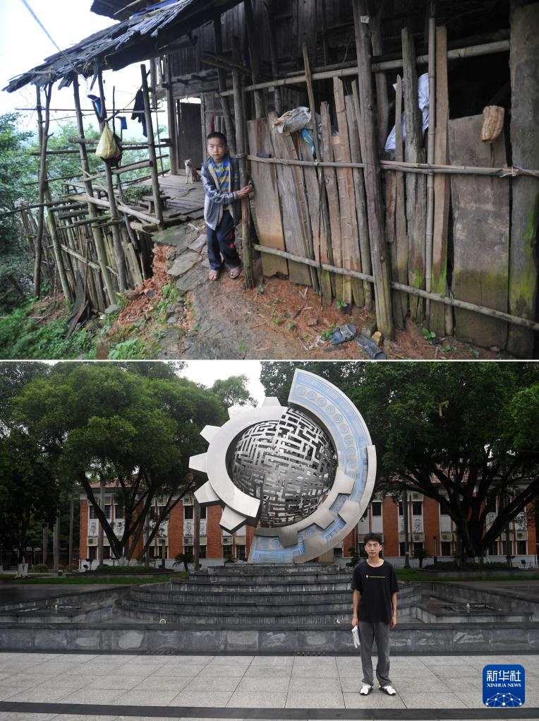 从留守儿童到大学生的追梦男孩 从留守儿童到大学生的追梦男孩