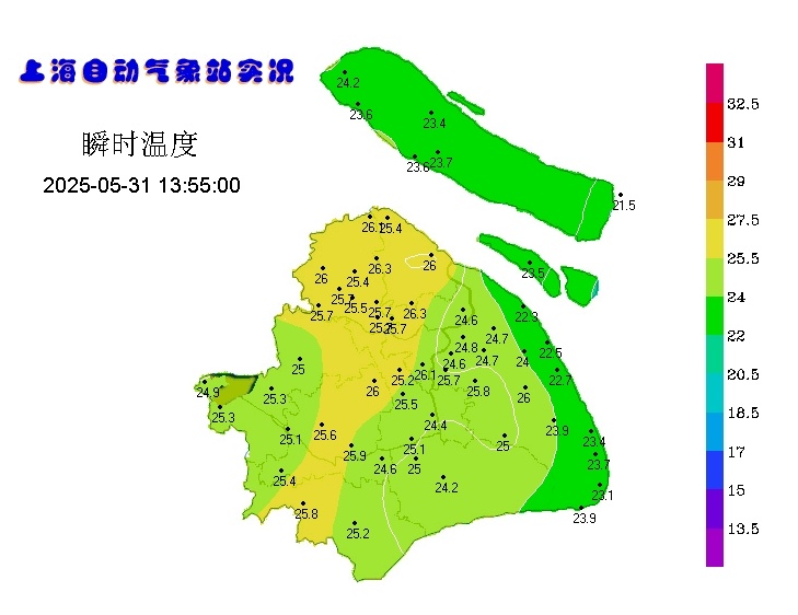 大到暴雨今夜来袭!上海“六一”风大+明显降温,出行务必注意安全 大到暴雨今夜来袭!上海“六一”风大+明显降温,出行务必注意安全