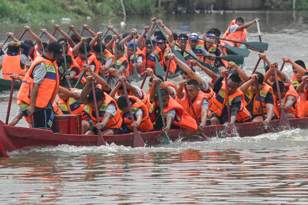 印度尼西亚唐格朗:花样过端午 印度尼西亚唐格朗:花样过端午