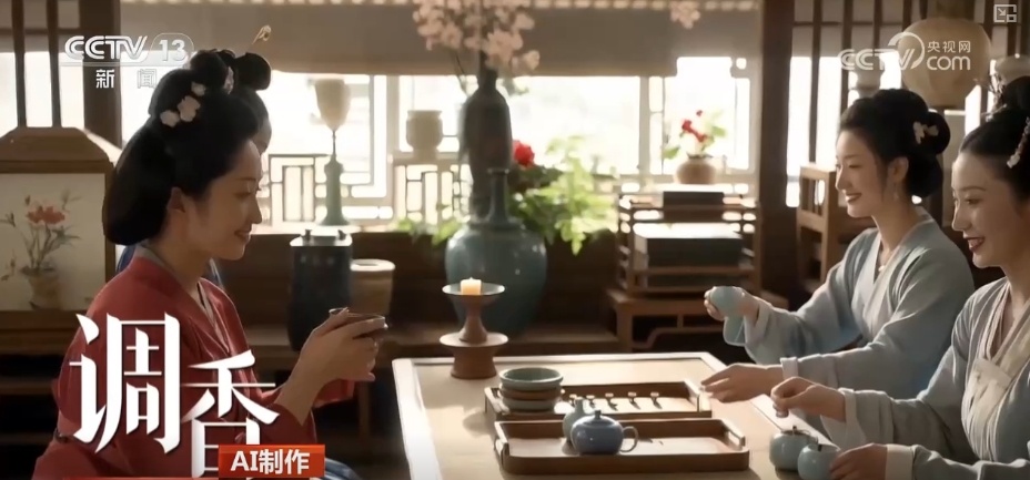 AI再现金明池上赛龙舟 现代游客呐喊与千年前欢呼声隔空和鸣共振 AI再现金明池上赛龙舟 现代游客呐喊与千年前欢呼声隔空和鸣共振