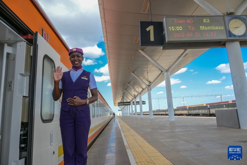 蒙内铁路正式开通运营8周年 蒙内铁路正式开通运营8周年