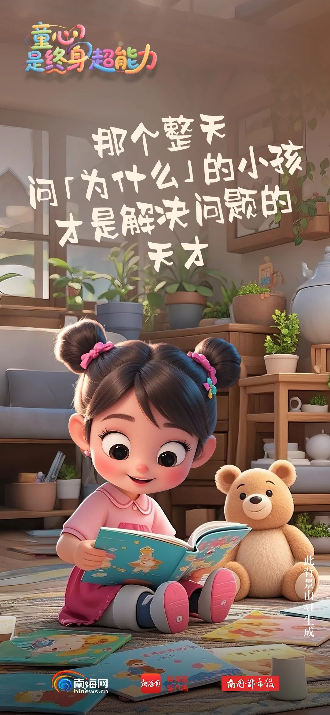 你是厉害的大人，也是可爱的小孩