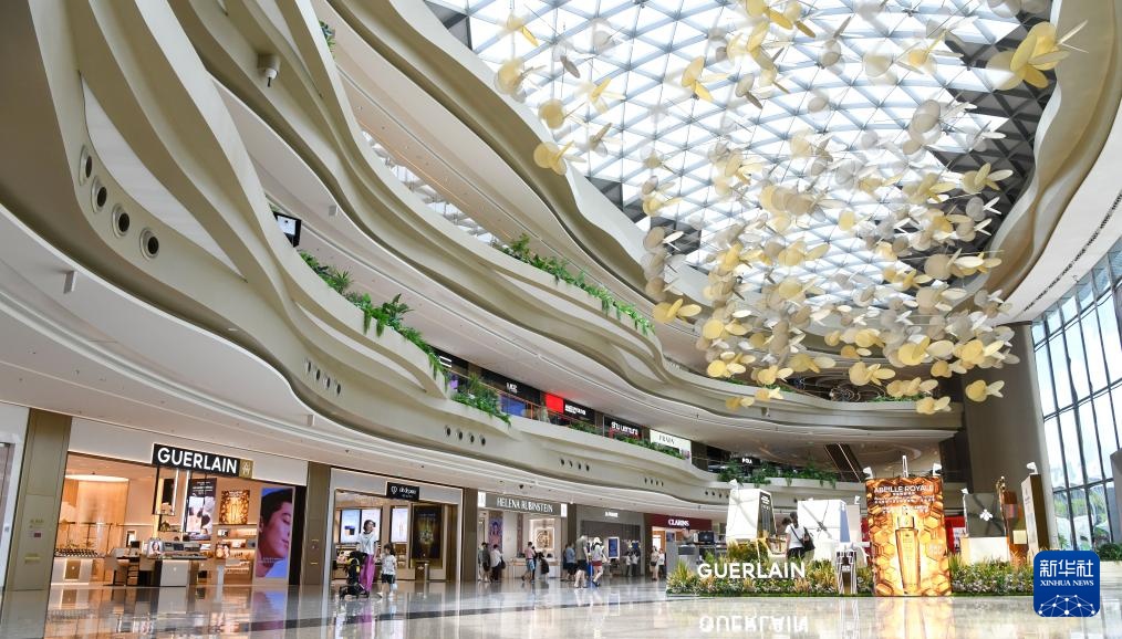 新华全媒+|海南自贸港:创新离岛免税监管服务 新华全媒+|海南自贸港:创新离岛免税监管服务