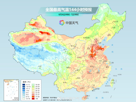 东北地区大部享清凉 华南多地体感可超40℃