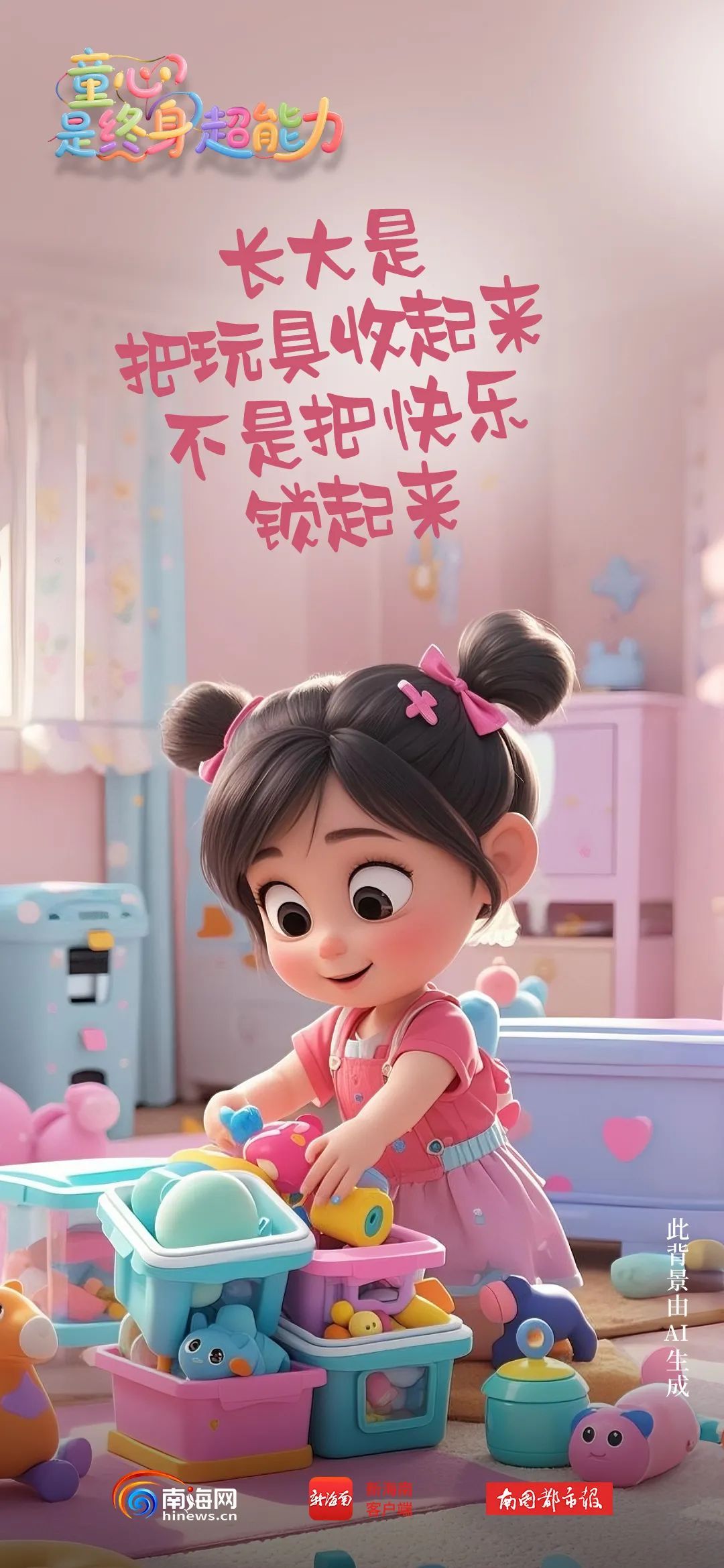 你是厉害的大人，也是可爱的小孩