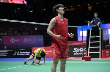 国羽提前锁定新加坡公开赛女单金牌 国羽提前锁定新加坡公开赛女单金牌