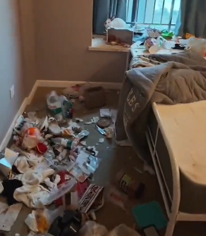 傻眼了!租客失联后留下满屋垃圾和一只兔子,管家收房惊呆:没有下脚的地方 傻眼了!租客失联后留下满屋垃圾和一只兔子,管家收房惊呆:没有下脚的地方