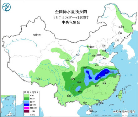 六一大到暴雨将覆盖10余省份 六一大到暴雨将覆盖10余省份