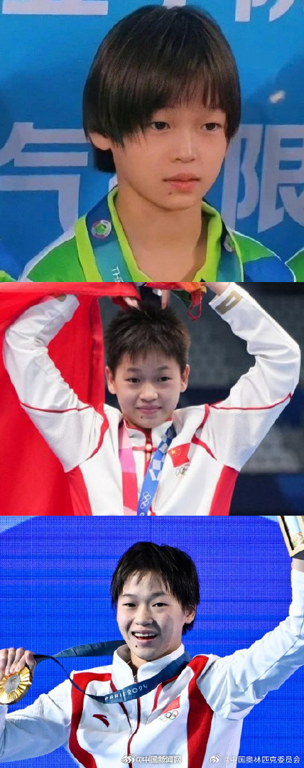 孙颖莎全红婵们等比例长大