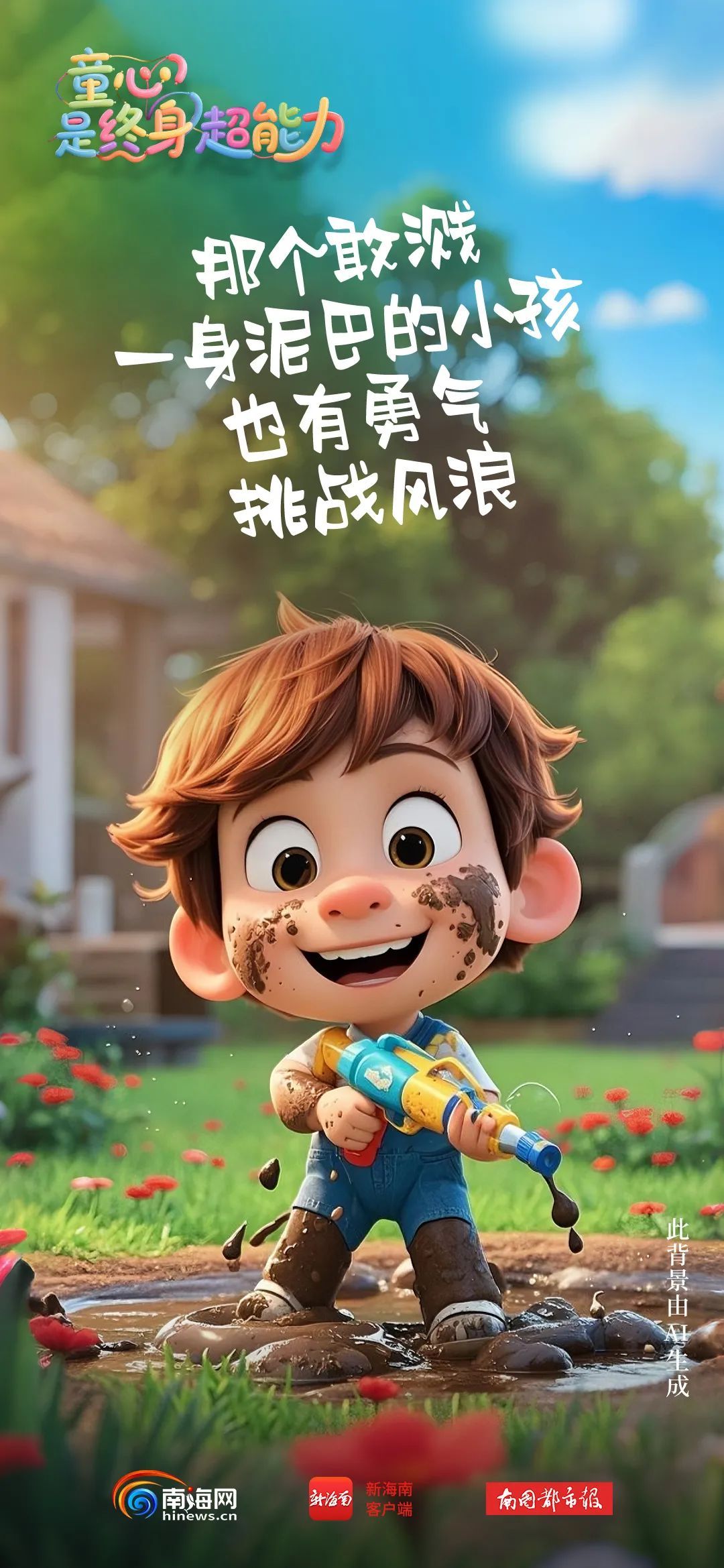 你是厉害的大人，也是可爱的小孩