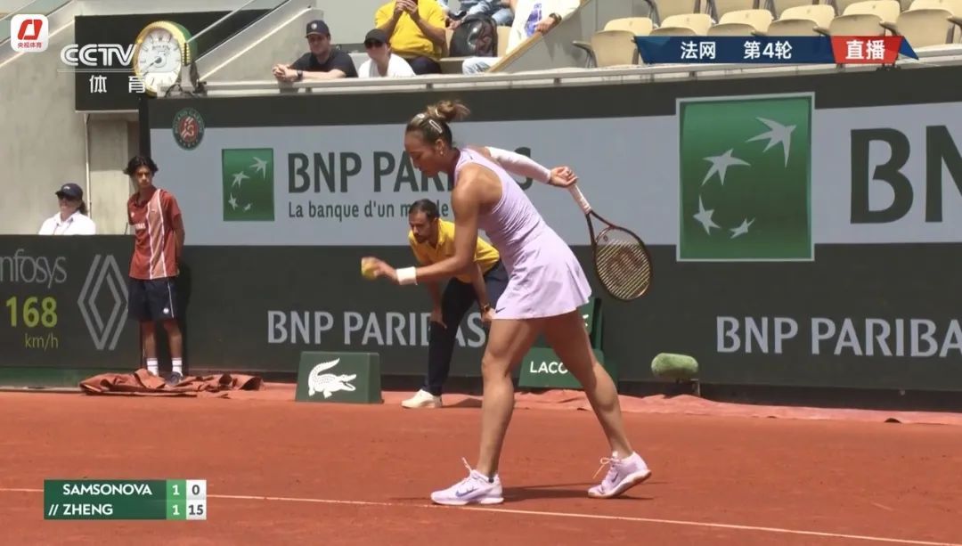 赢了!郑钦文,首进法网女单八强 赢了!郑钦文,首进法网女单八强
