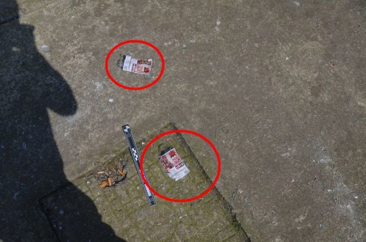 一男子高空抛掷两个白酒玻璃瓶，被刑拘！