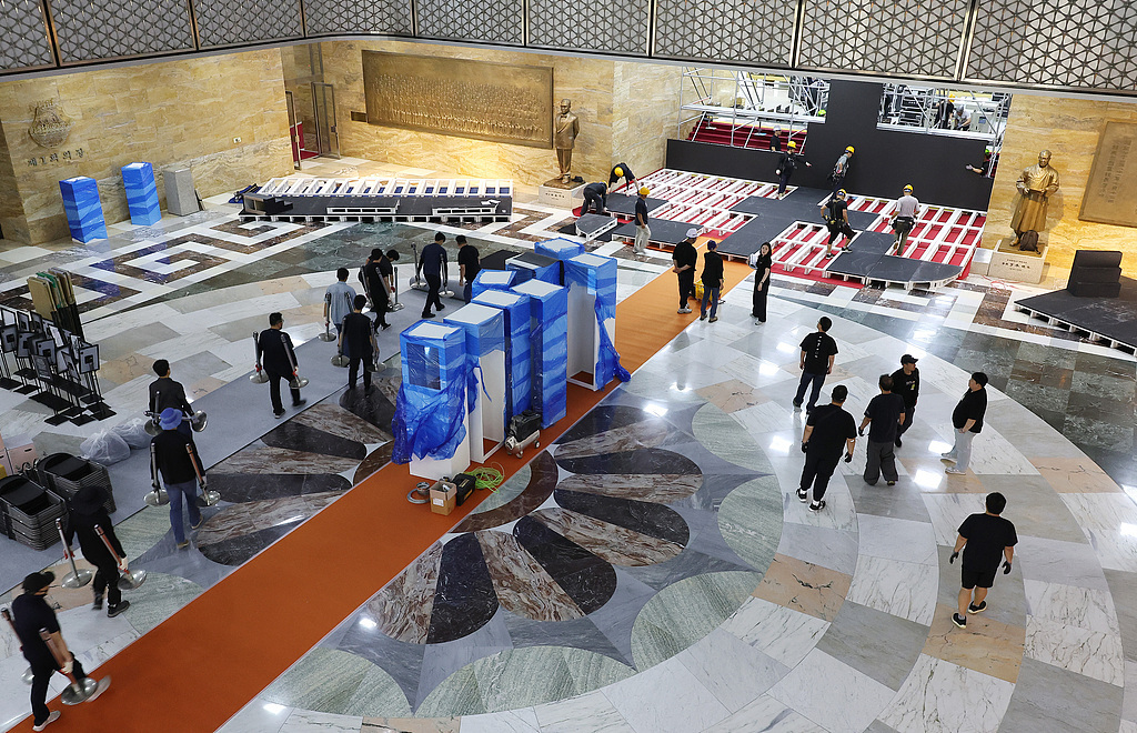 选举日过半 韩国大选投票率已超60% 选举日过半 韩国大选投票率已超60%