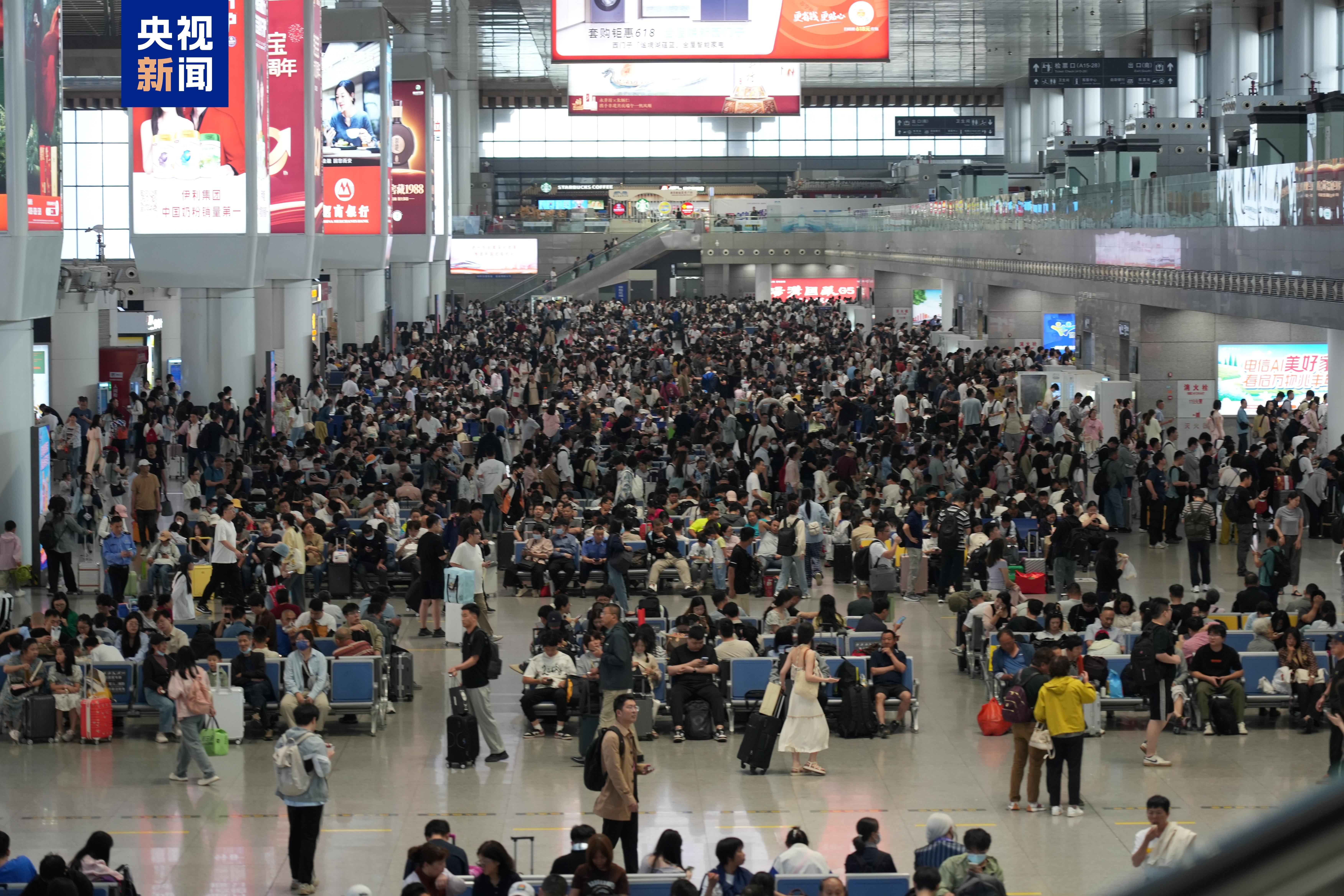 端午假期长三角铁路发送旅客超977万人次 今日继续迎返程客流高峰
