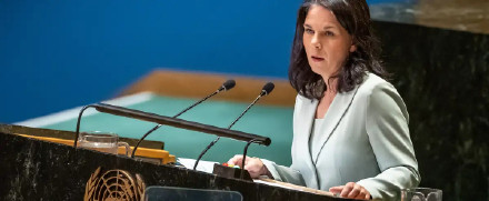 德国前外长贝尔伯克当选第80届联大主席 德国前外长贝尔伯克当选第80届联大主席