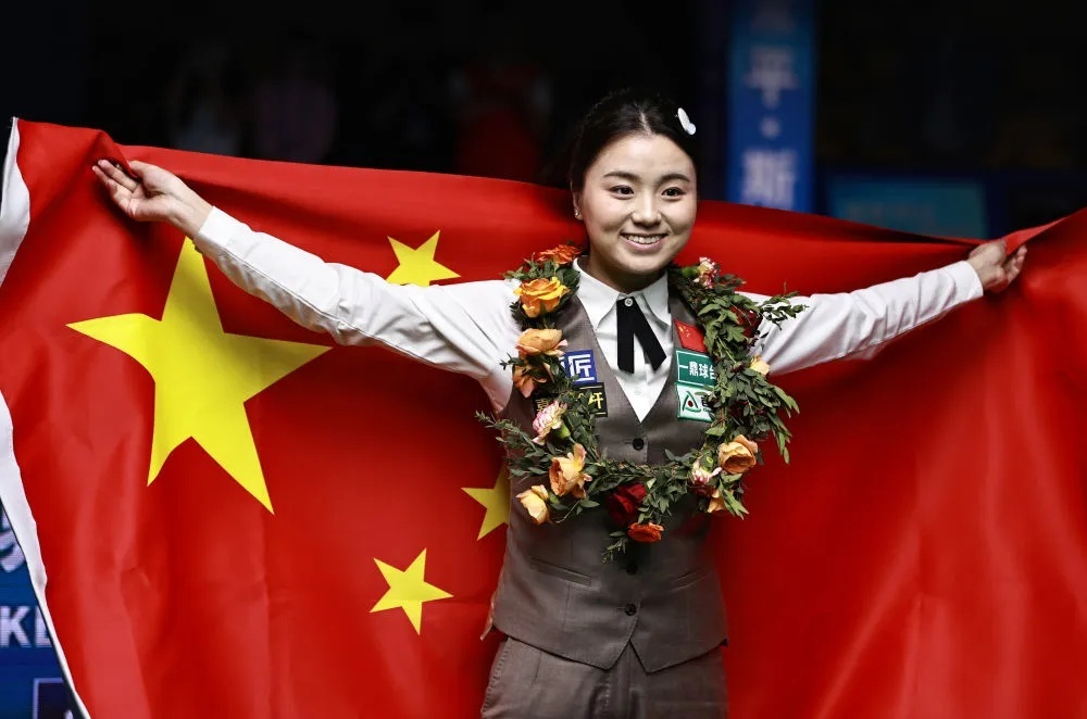 卫冕女子斯诺克世锦赛冠军,白雨露说下一个目标是世界第一 卫冕女子斯诺克世锦赛冠军,白雨露说下一个目标是世界第一