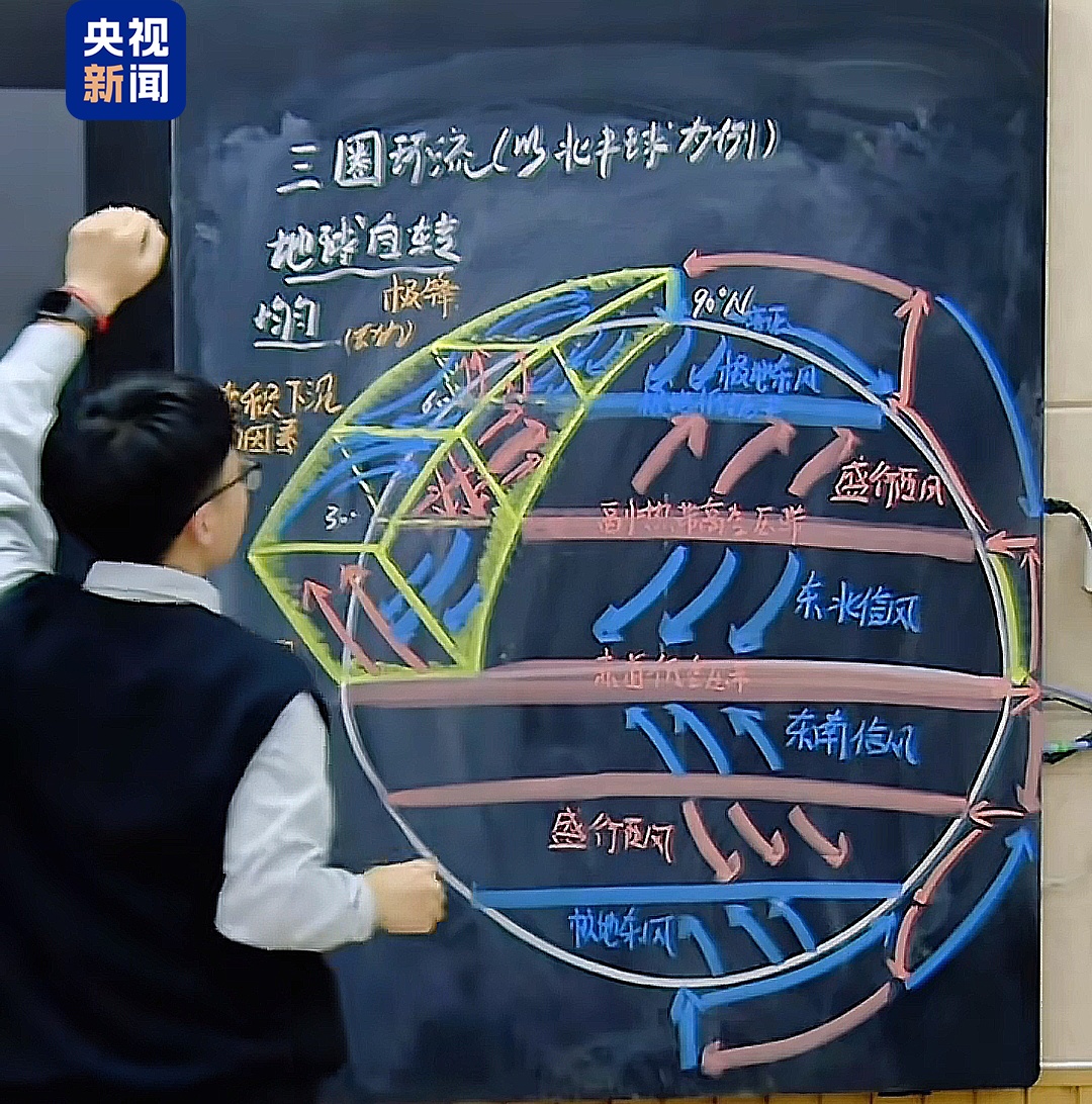 “这个地理老师有两把刷子!” “这个地理老师有两把刷子!”