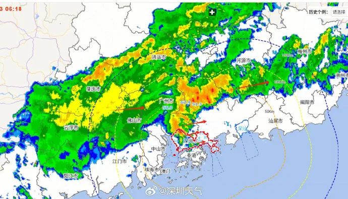 带伞!目前,深圳雷电预警生效中! 带伞!目前,深圳雷电预警生效中!