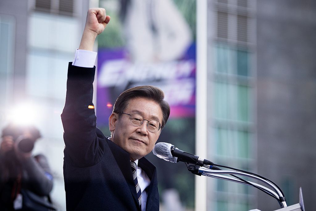 选举日过半 韩国大选投票率已超60% 选举日过半 韩国大选投票率已超60%