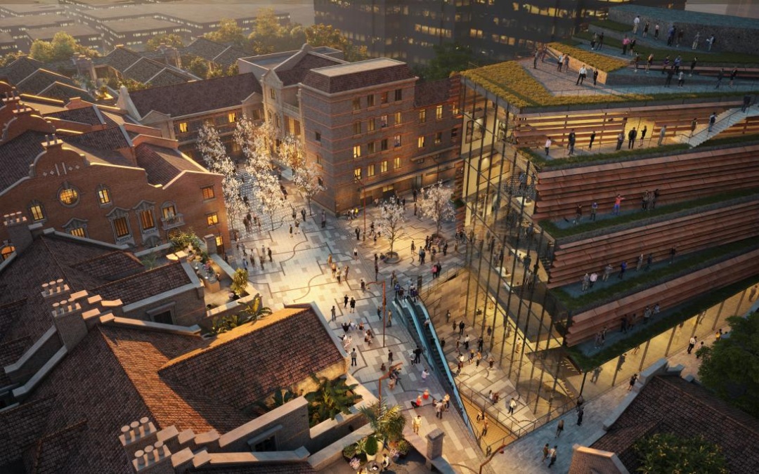 上海石库门建筑群“回家”！南京西路站地铁换乘，以后不用出站啦