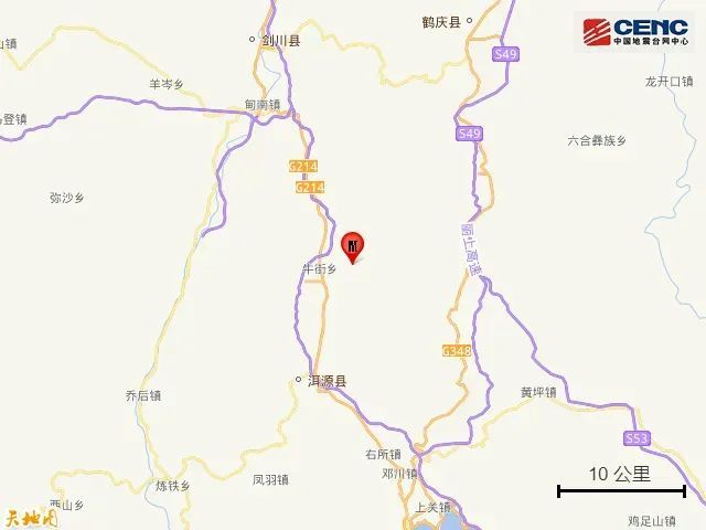 云南大理凌晨突发地震,震感强烈 云南大理凌晨突发地震,震感强烈