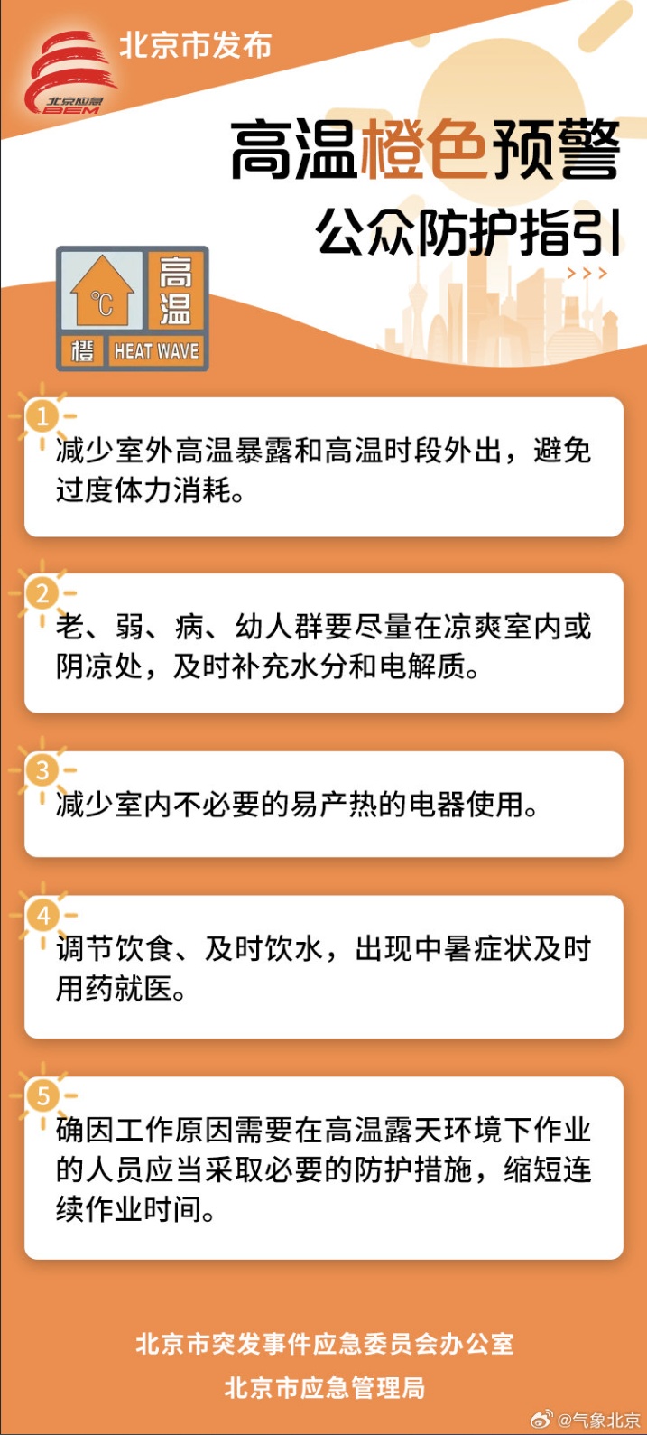 今年首个高温日来了!北京市教委:减少室外体育课程和户外活动!高温天气如何防范? 今年首个高温日来了!北京市教委:减少室外体育课程和户外活动!高温天气如何防范?