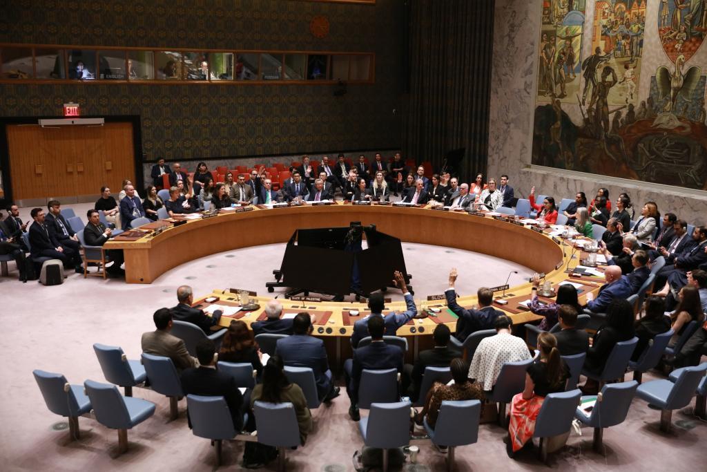 多方谴责美国否决安理会加沙停火草案 多方谴责美国否决安理会加沙停火草案