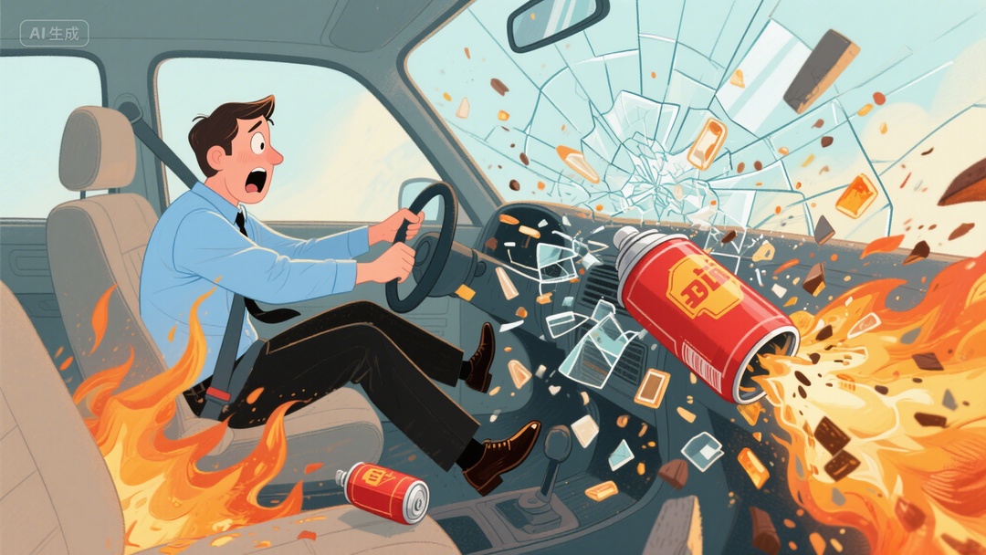 画说隐患 | 父子俩的一次危险之旅:车内竟有“定时炸弹”? 画说隐患 | 父子俩的一次危险之旅:车内竟有“定时炸弹”?