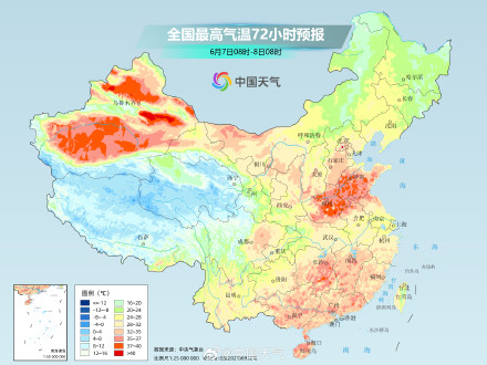 华北黄淮进入高温范围最广时段 江南华南等地闷热感将贯穿全天