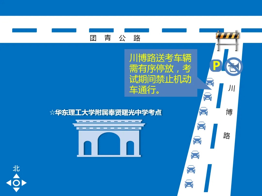上海多区发布交通管制通告！高考期间（6月7日至9日）请注意→