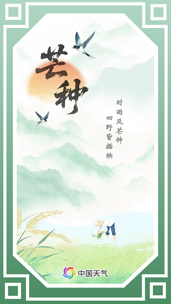 数说节气谚语:芒种涨水天 哪里进入一年中雨水最充沛时节? 数说节气谚语:芒种涨水天 哪里进入一年中雨水最充沛时节?