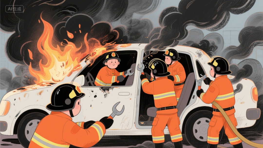 画说隐患 | 父子俩的一次危险之旅:车内竟有“定时炸弹”? 画说隐患 | 父子俩的一次危险之旅:车内竟有“定时炸弹”?