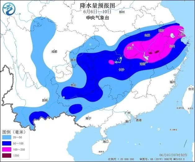 明日安徽入梅,较常年偏早8天!大雨、暴雨今晚来袭,强降雨集中在…… 明日安徽入梅,较常年偏早8天!大雨、暴雨今晚来袭,强降雨集中在……