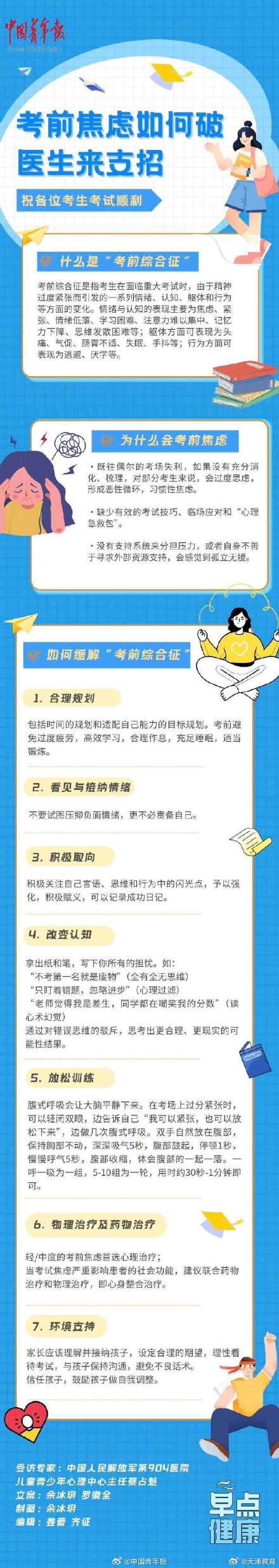 考前焦虑如何破，医生来支招
