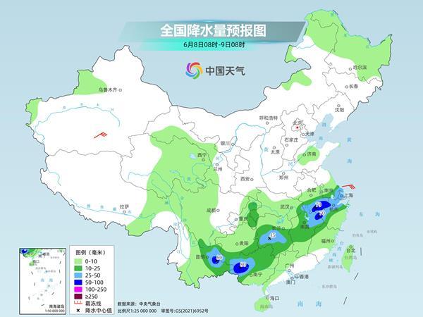 南方新一轮降雨今晚展开 黄淮晴热持续 华南等地高温耐力强