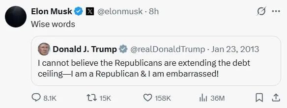 马斯克曝特朗普“猛料”,特朗普:他疯了! 马斯克曝特朗普“猛料”,特朗普:他疯了!