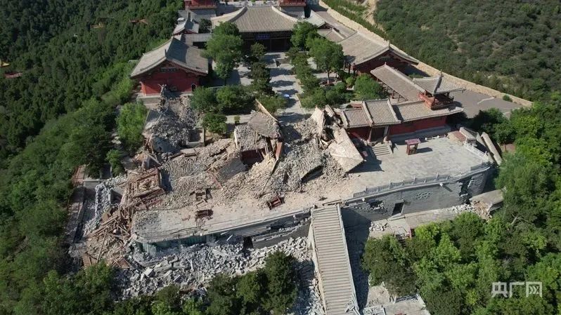 太原一博物馆局部建筑塌陷:不属于文物 未造成伤亡 太原一博物馆局部建筑塌陷:不属于文物 未造成伤亡