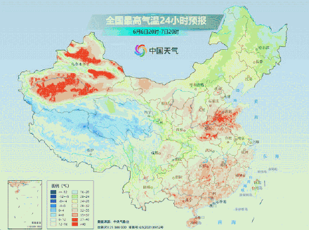 华北黄淮高温频繁 华南闷热在线 华北黄淮高温频繁 华南闷热在线