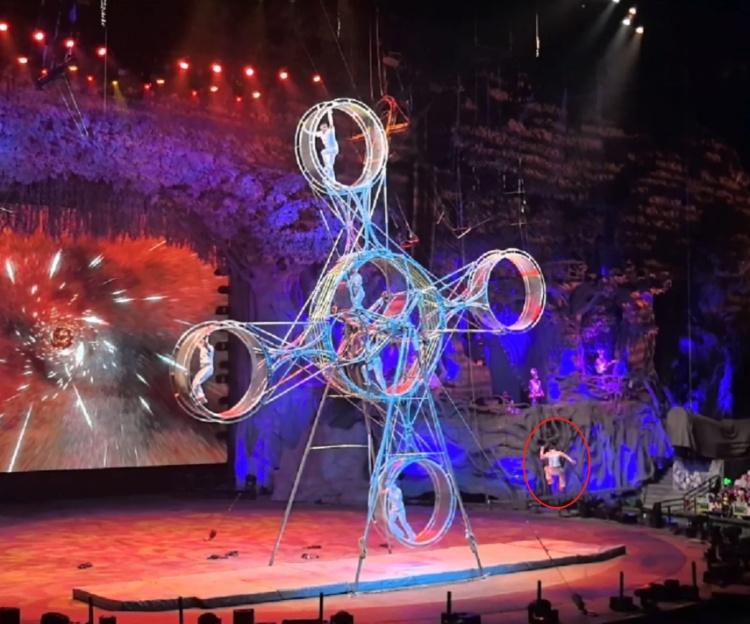 马戏表演时一演员从“魔幻火轮”摔下 长隆国际马戏团回应:演员已就医,没大问题 马戏表演时一演员从“魔幻火轮”摔下 长隆国际马戏团回应:演员已就医,没大问题