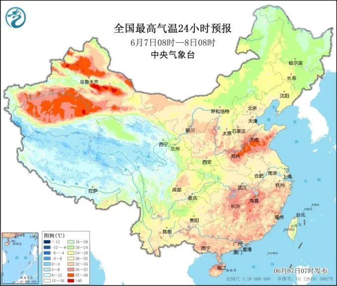 暴雨预警升级！长江沿线考生注意防雨 河南山东等地防范高温