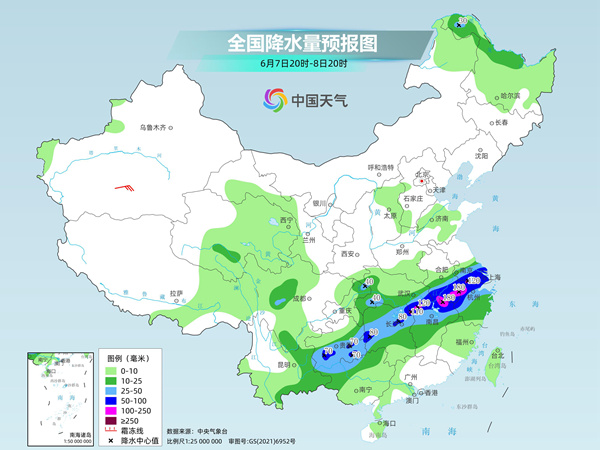 6小时降雨量破百!新一轮降雨来势汹汹,暴雨+强对流预警同时生效 6小时降雨量破百!新一轮降雨来势汹汹,暴雨+强对流预警同时生效