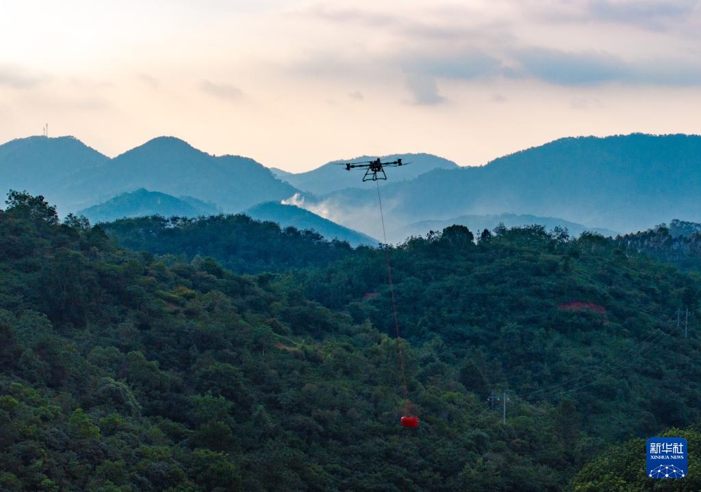 无人机拓路 助“荔”飞达 无人机拓路 助“荔”飞达