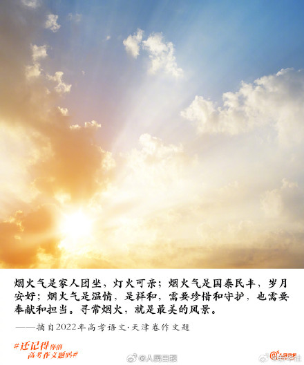 那些难忘的高考作文题目