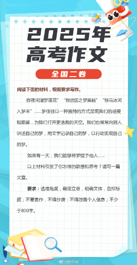 2025年高考作文汇总！你还记得当年自己的高考作文题目吗？