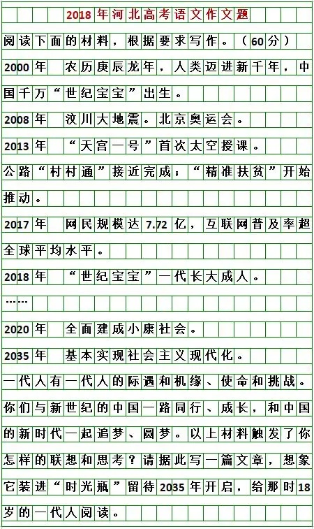 河北2025高考作文题出来啦！你会怎么写？