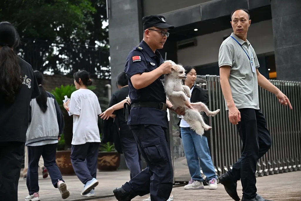 嚯!送考“名场面”,来了! 嚯!送考“名场面”,来了!